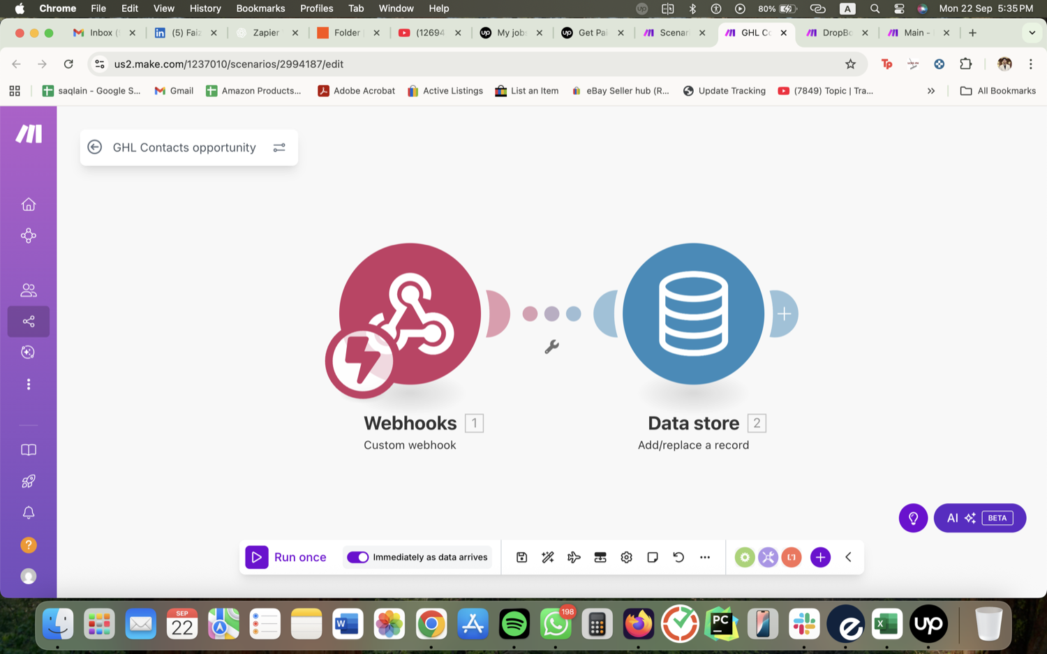 Sync GoHighLevel Files & Signed Docs to Dropbox (Make.com) screenshot 3